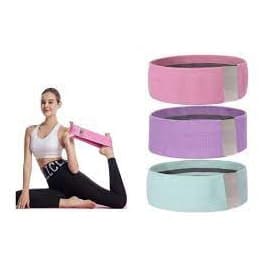 Mini banda circular elástica tela yoga pilates